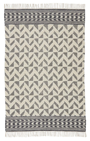 Jaipur Living Jaipur Living Cidra Handwoven Wool Rug Moroccan Tribal Geometric High Low Pile 8' x 10' RUG148428