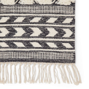 Jaipur Living Jaipur Living Cidra Handwoven Wool Rug Moroccan Tribal Geometric High Low Pile 8' x 10' RUG148428