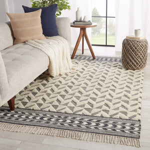 Jaipur Living Jaipur Living Cidra Handwoven Wool Rug Moroccan Tribal Geometric High Low Pile 8' x 10' RUG148428