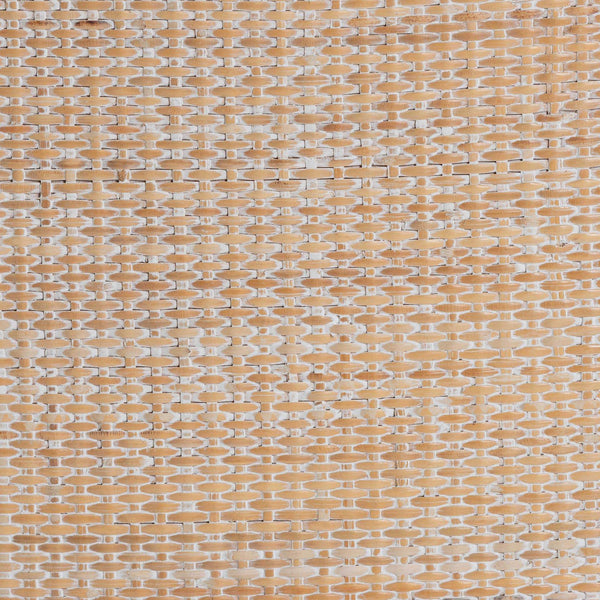 Baxton Studio Bali & Pari Handwoven Rattan Counter Stool Mahogany Frame Boho Coastal Kitchen Seating Whitewash Beige/White Frame: Mahogany Wood; Backrest: Natural Rattan Webbing; Underneath Seat: Plywood; Upholstery: Fabric 100% Polyester + Foam 17.3W x 21.1D x 36.2H MD-39961-Ashford-White Wash-Wood-Cushion-CS