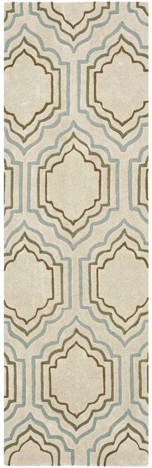 Safavieh Modern Art Hand-tufted Polyester Rug - Luxurious Comfort, Stain-resistant Design For Timeless Elegance Beige ,Multi Polyester Mda626a-24