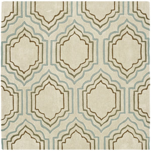 Safavieh Modern Art Hand-tufted Polyester Rug - Luxurious Comfort, Stain-resistant Design For Timeless Elegance Beige ,Multi Polyester Mda626a-24