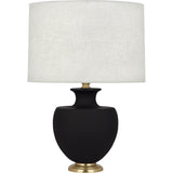 Matte Dark Coal Michael Berman Atlas Table Lamp