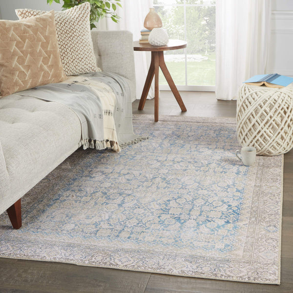 Jaipur Living Vibe by Jaipur Living Royse Faded Persian Medallion Polyester Rug for Rooms 5' x 7'6" RUG148797