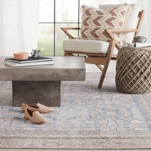 Jaipur Living Vibe by Jaipur Living Royse Faded Persian Medallion Polyester Rug for Rooms 5' x 7'6" RUG148797