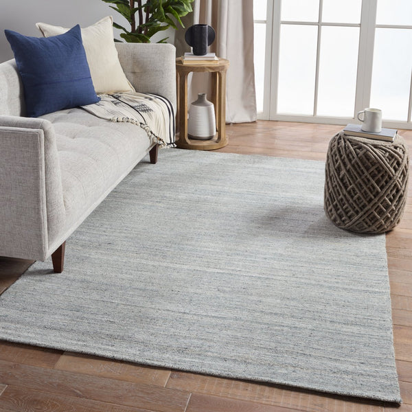 Jaipur Living Madras Vassa Mds05 Handwoven Handmade 60% Wool 40% Viscose Solids Solid Indoor Rug Slate, Gray 60% Wool 40% Viscose Rug138618
