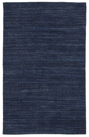 Jaipur Living Jaipur Living Vassa Hand Loomed Wool Viscose Indigo Rug for Transitional Rooms 5' x 8' RUG140287
