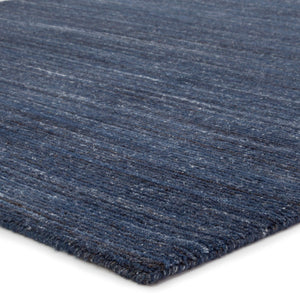 Jaipur Living Jaipur Living Vassa Hand Loomed Wool Viscose Indigo Rug for Transitional Rooms 5' x 8' RUG140287