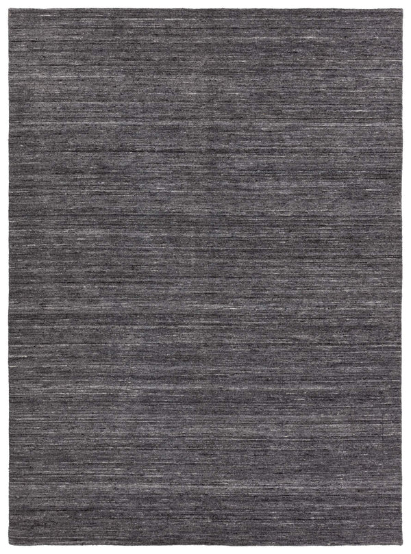 Jaipur Living Jaipur Living Madras Hand Loomed Wool Viscose Striped Rug for Modern Transitional Rooms Dark Blue 8' x 11' RUG149480