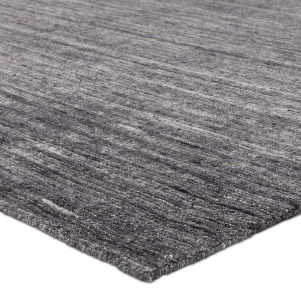 Jaipur Living Jaipur Living Madras Hand Loomed Wool Viscose Striped Rug for Modern Transitional Rooms Dark Blue 8' x 11' RUG149480