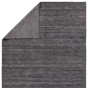 Jaipur Living Jaipur Living Madras Hand Loomed Wool Viscose Striped Rug for Modern Transitional Rooms Dark Blue 8' x 11' RUG149480