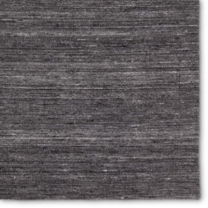 Jaipur Living Jaipur Living Madras Hand Loomed Wool Viscose Striped Rug for Modern Transitional Rooms Dark Blue 8' x 11' RUG149480