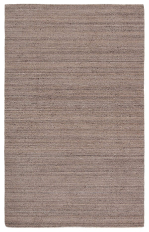 Jaipur Living Jaipur Living Madras Hand Loomed Wool Viscose Striped Rug for Modern Transitional Rooms Brown 9' x 13' RUG149484