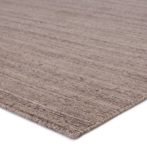 Jaipur Living Jaipur Living Madras Hand Loomed Wool Viscose Striped Rug for Modern Transitional Rooms Brown 9' x 13' RUG149484