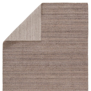 Jaipur Living Jaipur Living Madras Hand Loomed Wool Viscose Striped Rug for Modern Transitional Rooms Brown 9' x 13' RUG149484