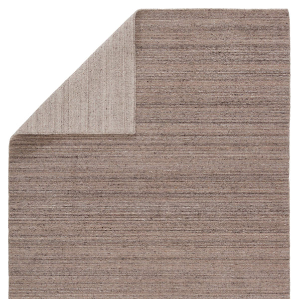 Jaipur Living Jaipur Living Madras Hand Loomed Wool Viscose Striped Rug for Modern Transitional Rooms Brown 9' x 13' RUG149484