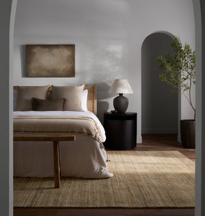 Jaipur Living Madras Evenin Mds10 Handwoven Handmade 60% Wool 40% Viscose Solids Stripes Indoor Rug Blue, Cream 60% Wool 40% Viscose Rug159975