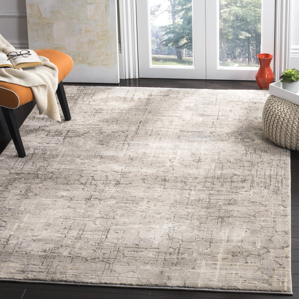Safavieh Mdw171f Contemporary Area Rug In Meadow Grey - Elegant & Durable, Perfect For Any Room Decor Grey Polyester Mdw171f-26