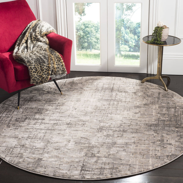 Safavieh Mdw171f Contemporary Area Rug In Meadow Grey - Elegant & Durable, Perfect For Any Room Decor Grey Polyester Mdw171f-26