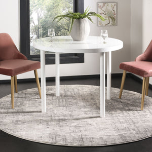 Safavieh Mdw171f Contemporary Area Rug In Meadow Grey - Elegant & Durable, Perfect For Any Room Decor Grey Polyester Mdw171f-26