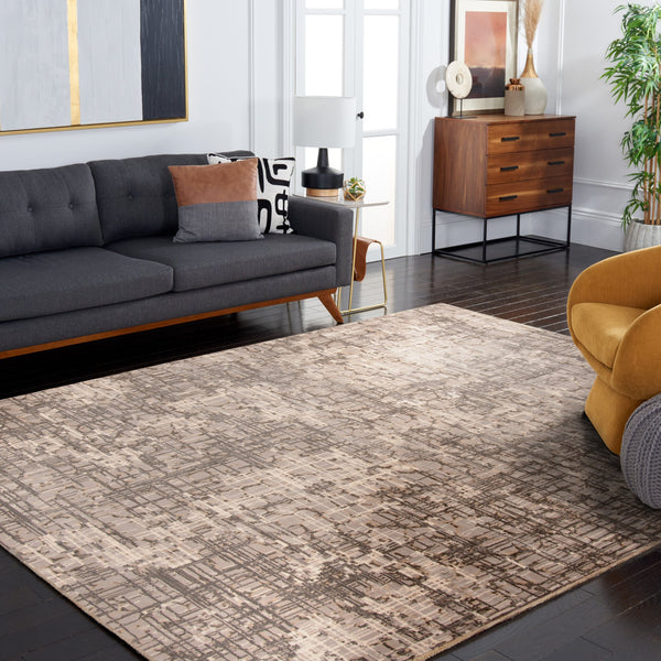 Safavieh Mdw171f Contemporary Area Rug In Meadow Grey - Elegant & Durable, Perfect For Any Room Decor Grey Polyester Mdw171f-26