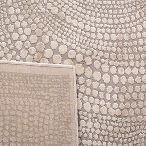 Safavieh Meadow Exquisite Area Rug - Timeless Elegance With Modern Craftsmanship For Any Home Decor Style Ivory ,Grey Polyester Mdw333a-2