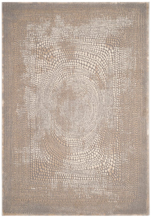 Safavieh Meadow Exquisite Area Rug - Timeless Elegance With Modern Craftsmanship For Any Home Decor Style Ivory ,Grey Polyester Mdw333a-2