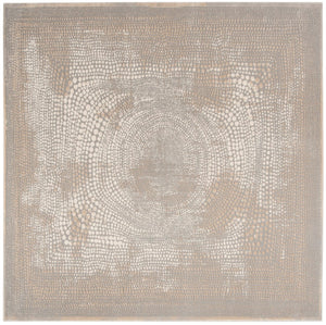 Safavieh Meadow Exquisite Area Rug - Timeless Elegance With Modern Craftsmanship For Any Home Decor Style Ivory ,Grey Polyester Mdw333a-2
