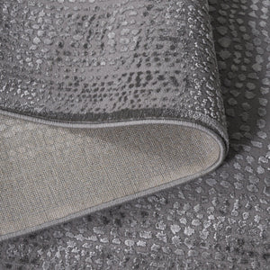 Safavieh Meadow Modern Turkish Area Rug - Luxurious Grey And Ivory Design For Sophisticated Living Spaces Grey ,Ivory Polyester Mdw333f-4