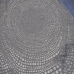 Safavieh Meadow Modern Turkish Area Rug - Luxurious Grey And Ivory Design For Sophisticated Living Spaces Blue ,Ivory Polyester Mdw333n-9