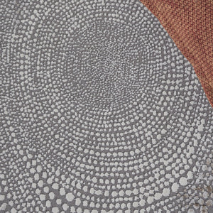 Safavieh Meadow Modern Turkish Area Rug - Luxurious Grey And Ivory Design For Sophisticated Living Spaces Brown ,Ivory Polyester Mdw333t-5