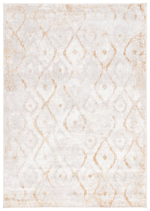 Safavieh Meadow Elegant Area Rug In Luxurious Ivory And Gold With Intricate Patterns For Timeless Decor Ivory ,Gold 45% Polyproylene,40% Jute,15% Polyester Mdw527a-7r