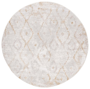 Safavieh Meadow Elegant Area Rug In Luxurious Ivory And Gold With Intricate Patterns For Timeless Decor Ivory ,Gold 45% Polyproylene,40% Jute,15% Polyester Mdw527a-7r