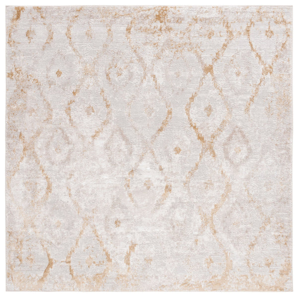 Safavieh Meadow Elegant Area Rug In Luxurious Ivory And Gold With Intricate Patterns For Timeless Decor Ivory ,Gold 45% Polyproylene,40% Jute,15% Polyester Mdw527a-7r