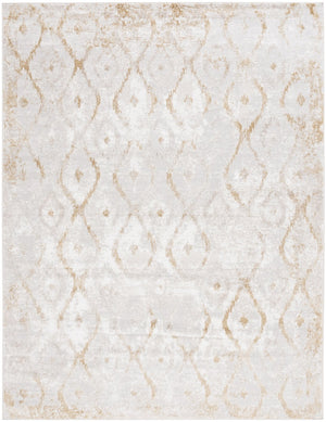 Safavieh Meadow Elegant Area Rug In Luxurious Ivory And Gold With Intricate Patterns For Timeless Decor Ivory ,Gold 45% Polyproylene,40% Jute,15% Polyester Mdw527a-7r