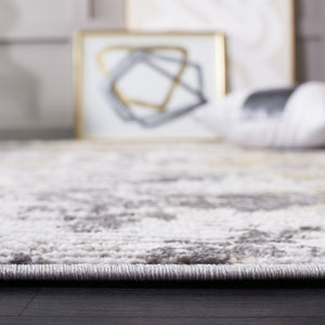 Safavieh Meadow Elegant Abstract Area Rug - Exquisite Grey And Gold Design For Sophisticated Living Spaces Light Grey ,Dark Grey 45% Polyproylene,40% Jute,15% Polyester Mdw544f-7r