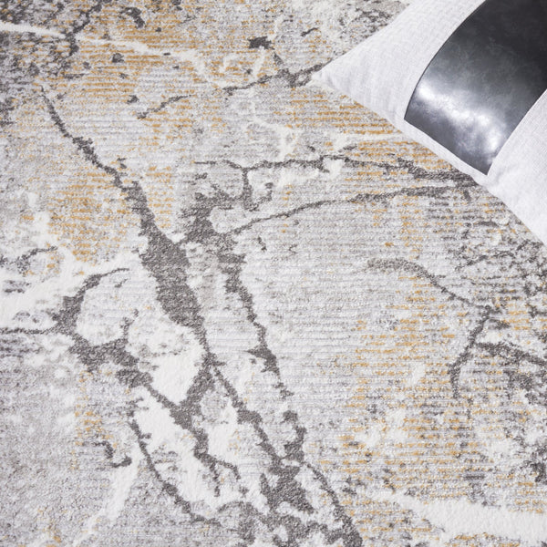 Safavieh Meadow Elegant Abstract Area Rug - Exquisite Grey And Gold Design For Sophisticated Living Spaces Light Grey ,Dark Grey 45% Polyproylene,40% Jute,15% Polyester Mdw544f-7r