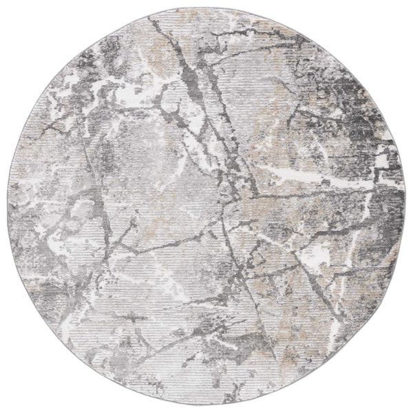 Safavieh Meadow Elegant Abstract Area Rug - Exquisite Grey And Gold Design For Sophisticated Living Spaces Light Grey ,Dark Grey 45% Polyproylene,40% Jute,15% Polyester Mdw544f-7r
