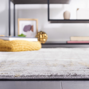 Safavieh Meadow Luxurious Abstract Area Rug In Light Grey And Gold - Modern Elegance For Any Room Light Grey ,Gold 45% Polyproylene,40% Jute,15% Polyester Mdw550f-28