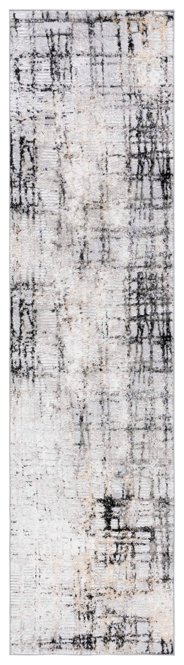 Safavieh Meadow Luxurious Abstract Area Rug In Light Grey And Gold - Modern Elegance For Any Room Light Grey ,Black 45% Polyproylene,40% Jute,15% Polyester Mdw550g-28