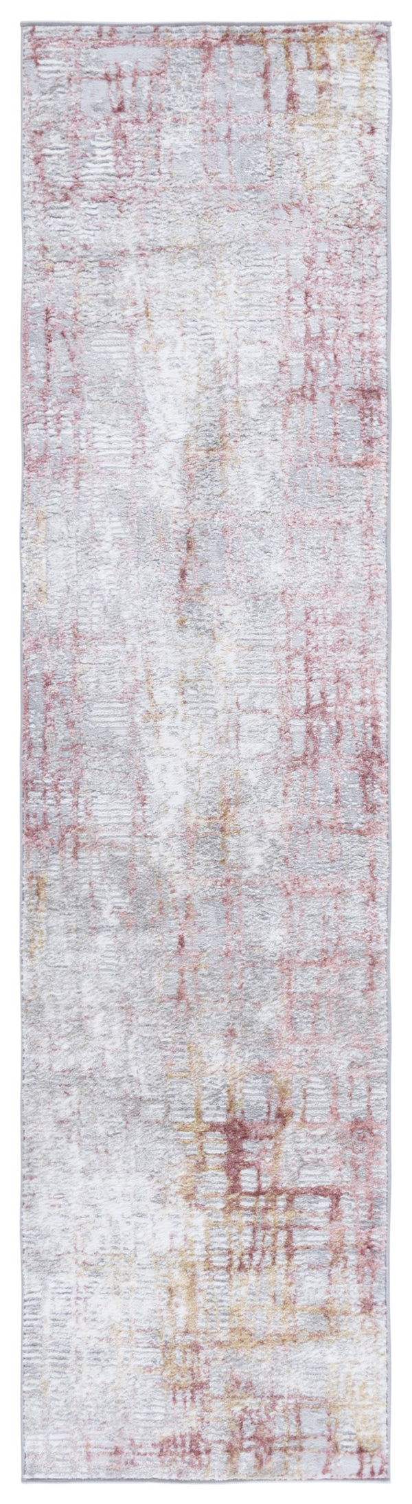 Safavieh Meadow Luxurious Abstract Area Rug In Light Grey And Gold - Modern Elegance For Any Room Light Grey ,Pink 45% Polyproylene,40% Jute,15% Polyester Mdw550h-7sq