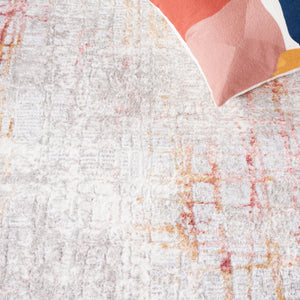 Safavieh Meadow Luxurious Abstract Area Rug In Light Grey And Gold - Modern Elegance For Any Room Light Grey ,Pink 45% Polyproylene,40% Jute,15% Polyester Mdw550h-7sq