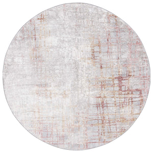 Safavieh Meadow Luxurious Abstract Area Rug In Light Grey And Gold - Modern Elegance For Any Room Light Grey ,Pink 45% Polyproylene,40% Jute,15% Polyester Mdw550h-7sq