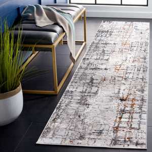 Safavieh Meadow Luxurious Abstract Area Rug In Light Grey And Gold - Modern Elegance For Any Room Light Grey ,Dark Grey 45% Polyproylene,40% Jute,15% Polyester Mdw550j-28