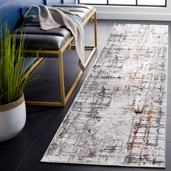 Safavieh Meadow Luxurious Abstract Area Rug In Light Grey And Gold - Modern Elegance For Any Room Light Grey ,Dark Grey 45% Polyproylene,40% Jute,15% Polyester Mdw550j-28