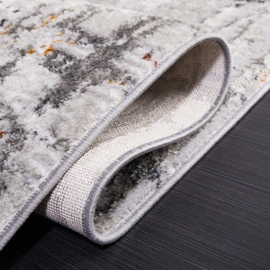 Safavieh Meadow Luxurious Abstract Area Rug In Light Grey And Gold - Modern Elegance For Any Room Light Grey ,Dark Grey 45% Polyproylene,40% Jute,15% Polyester Mdw550j-28
