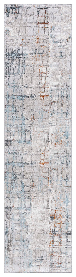Safavieh Meadow Luxurious Abstract Area Rug In Light Grey And Gold - Modern Elegance For Any Room Grey ,Blue 45% Polyproylene,40% Jute,15% Polyester Mdw550k-5