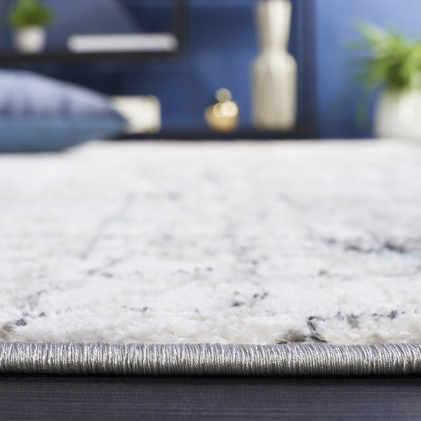 Safavieh Meadow Luxurious Abstract Area Rug In Light Grey And Gold - Modern Elegance For Any Room Grey ,Blue 45% Polyproylene,40% Jute,15% Polyester Mdw550k-5