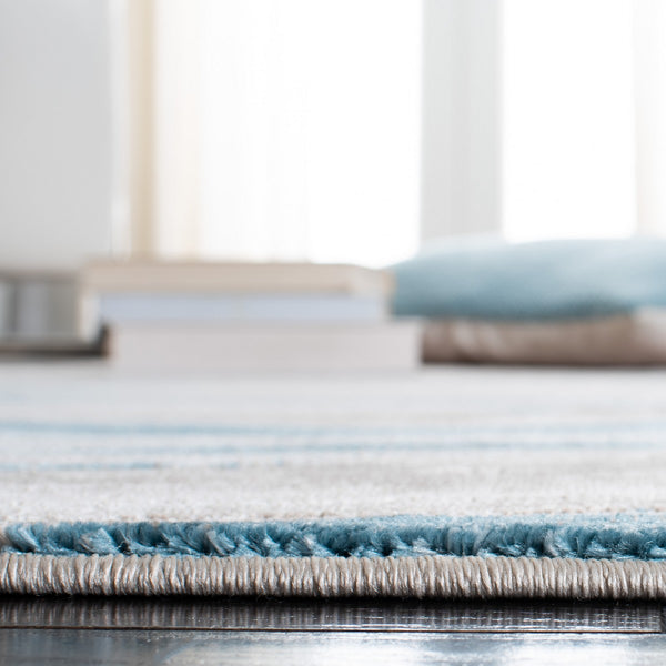 Safavieh Meadow 553 Power Loomed  Rug Beige / Blue MDW553B-1115