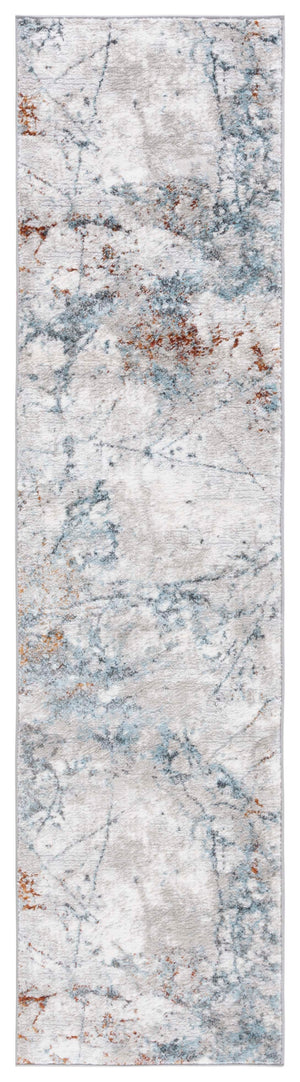 Safavieh Meadow Exquisite Modern Area Rug - Contemporary Power-loomed Design With Silver And Blue Tones Grey ,Blue 45% Polyproylene,40% Jute,15% Polyester Mdw577f-5